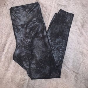 Athleta Elation Misty Lace Tight.  Size medium